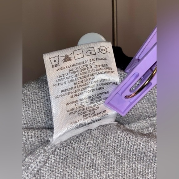 Women’s Tag‎ buttoned ultra soft stretchy gray long maxi cardigan size Medium - Picture 10 of 16